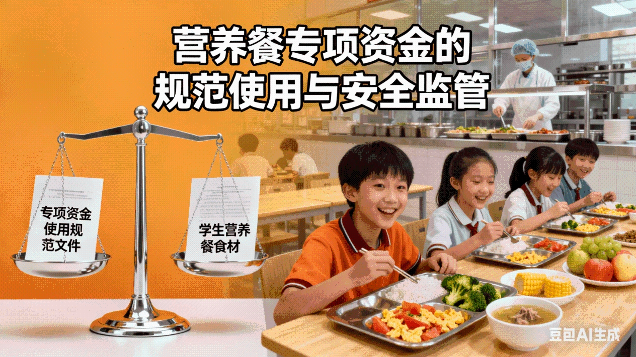 义务教育营养餐专项资金监管难？四招筑牢防线，杜绝风险 